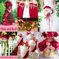 Pink Wedding Color Twelve Perfect Combinations Exclusively Weddings Wedding Colors Red Pink Wedding Colors Red Wedding Theme