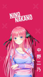 Nino Nakano Wallpaper Gadis Animasi Animasi Ilustrasi Karakter