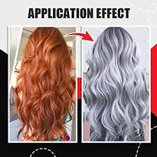 Not only will it produce a lighter look eventually, but it will produce a delicate touch of cinnamon red in your hair. Buy Bayue Hairdyes Diy Smokey Grey Permanent Hair Dye Gel Long Lasting Permanent Hair Colour Unisex Diy Fashion Gray Silver Color Super Gray Dye Hair Cream Online In Indonesia B08hmvnm81