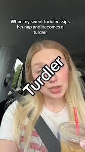 My sweet, little girl quickly turns into a Turdler without her nap. #...