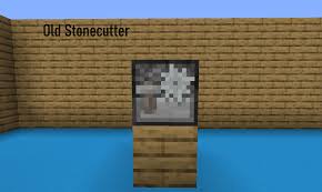 Old Minecraft P E Stonecutter Mcreator