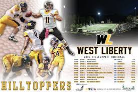 West Liberty Football Schedule Poster West Liberty Football Liberty