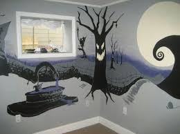 Turn your #bedroom into #halloween town! 75 Best Nightmare Before Christmas Room Ideas Nightmare Before Christmas Nightmare Before Before Christmas