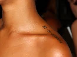 Some tattoos can be painful depending on. A Guide To Rihanna S Tattoos Her 25 Inkings And What They Mean Capital Xtra