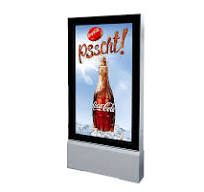 Outdoor Totem LED Screen - LCD Outdoor LED Totem Display Ads