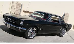 Image result for Raven Black 1965 Mustang