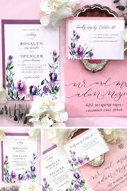 Gorgeous Purple And Pink Motif For Wedding Invitations To Will Delight Y Purple Wedding Invitations Butterfly Wedding Invitations Printable Wedding Invitations