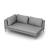 One Arm Loveseat