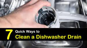 7 Quick Ways To Clean A Dishwasher Drain