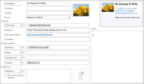Fill out a short form or get tips to fix some of the most common issues right from your computer. Add A Contact Outlook