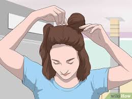Use bobby pins to keep the bun in place. 3 Simple Ways To Do Space Buns On Short Hair Wikihow