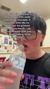 Why Do We Need to Drink Water After Eating Chocolate