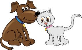 Image result for cats and dogs cartoon"