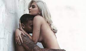 Kylie Jenner celebrates boyfriend Tyga's birthday with VERY racy topless  Instagram snap | Daily Mail Online