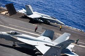 Do not underestimate chinese airplanes, they use technology and materials as russians and some. Uss Carl Vinson Flies Last Legacy Hornets During Rimpac Drills Stripes