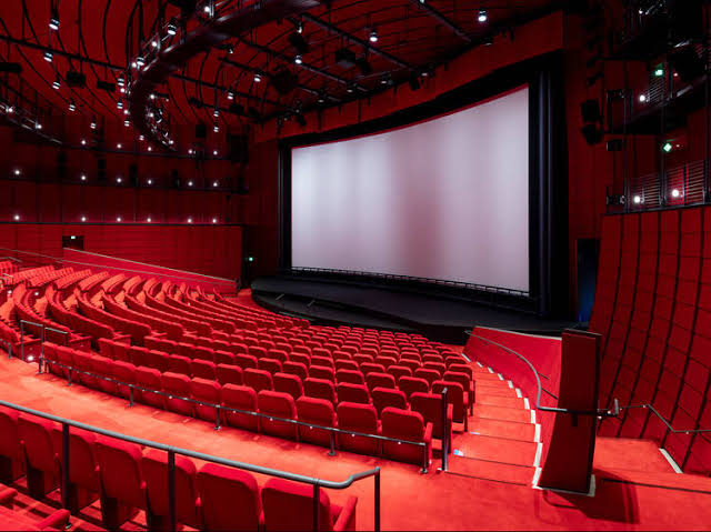 Movie theater reference for public restroom planning