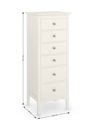This dresser is wood mixed with composite materials, which are quite durable. Hastings Ivory Tall 6 Drawer Chest M S