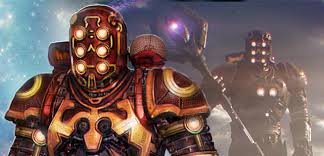 They were present long before the dawn of the intergalactic communities and even the asgardians. Celestial Cosmo Concept Art For Marvel S Guardians Of The Galaxy