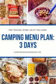 Easy camping meals and menu ideas, tips, camping food recipes for your next outdoor camping trip. 30 Easy Camping Meals Easy Prep Campfire Cooking The Recipe Rebel