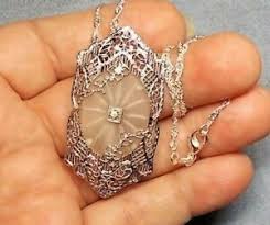Free delivery and returns on ebay plus items for plus members. Camphor Glass Necklace For Sale Ebay