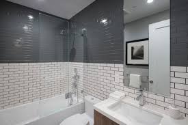 Get it as soon as fri, apr 30. Grey And White Subway Tile Bathroom By Noz Design Fireclay Tile