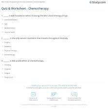 We've included some easy and hard questions for you geography, trivia, and travel lovers, all about the continents, the countries, the oceans, and everything in between. Quiz Worksheet Chemotherapy Study Com