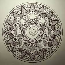 Moon Tattoo Moon Illustration Moon Mandala