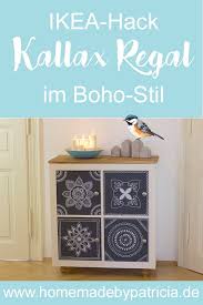 Ikea Hack Kommode Mit Mandalas Kallax Regal Ikea Diy Diy Mobel Ideen