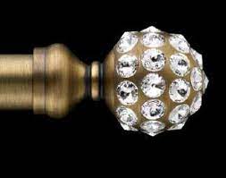 Choose from 5 gorgeous finishes, exclusive to the shade store. Diamond Bronze Finial Curtain Rods Curtain Rods Drapery Designs Curtains