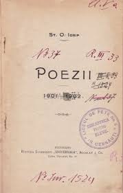 Poezia cantec sfant de stefan octavian iosif, interpretata deosebit de maestrul tudor gheorghe. St O Iosif Poezii 1901 1902