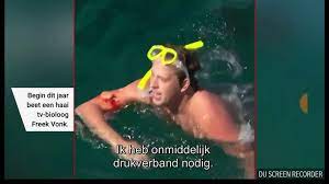 De bioloog is gebeten door een haai! Freek Vonk De Haaienbeet Nieuw Video Dailymotion