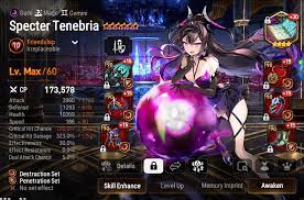 After months of 'farming', Spectre Tenebria is completed. : r/EpicSeven