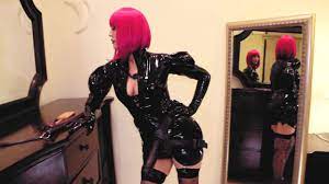 Pink Hair Mistress Femdom Milf Eva Latex BDSM Solo Stockings Heels Strapon  Toys Fetish Gloves Sexy Porn Video - Rexxx