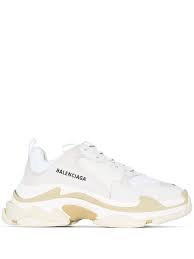 Details about balenciaga triple s (black) see original listing. Balenciaga Triple S Sneakers White 524036w2ca1 Farfetch