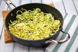 15 Minute Spiralized Summer Squash Noodles With Garlic And Basil Recipe Summer Squash Recipes Zoodle Recipes Summer Squash Pasta
