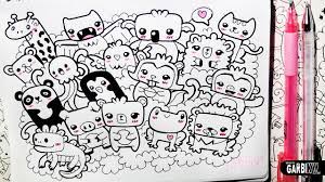 Maybe you would like to learn more about one of these? Kawaii Animals How To Draw Kawaii Doodles By Garbi Kw Youtube