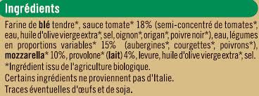 Pizza Primavera U Bio 380 G