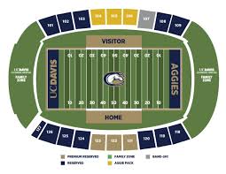 football seating information uc davis athletics