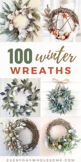 There are 360 non christmas wreath for sale on etsy, and they cost $65.01 on average. Everyday Wholesome 100 Best Winter Holiday Wreaths For Front Door Porch Decor