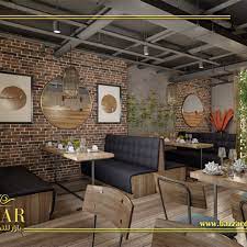 تصميم مميز من بازار للديكور ديكور كافيه ومخبز فرنسي علي الطراز نيوكلاسيك تصميم داخلي تصميم خارجي تصميم كوفي شوب restaurant interior restaurant design design
