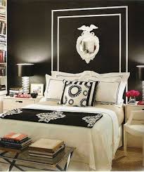 Black And White Headboard The Black And White Of It Beautiful Bedrooms Black White Bedrooms Black Walls