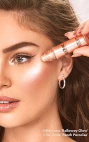 Iconic London Rollaway Glow Liquid Highlighter Peach Paradise