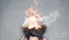 To detect whether flame hairs are present in other hair loss disorders. Brunette Woman Head Hair On Fire In Flames Photograph By Jm Travel Photography