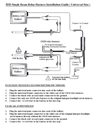 Headlight bulbs high beam car stuff beams plugs jeep wire lights electronics. Hid Relay Harness Wiring H4 H7 H10 H11 H13 9006 9007 For Xenon Kit Anti Flicker Ebay