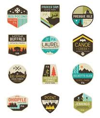 Love The Design And Vintage Feel Of These Logo Design Badge Design National Parks