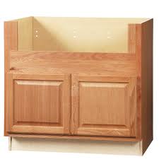 ▪ standard sink base cabinet with or without drawers. Hampton Bay Hampton Assembled 36x34 5x24 In Farmhouse Apron Front Sink Base Kitchen Cabinet In Medium Oak Ksbd36 Mo The Home Depot