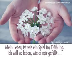 Weil Es Dich Gibt Ø¹ÙÙ ØªÙÙØªØ± Mein Leben Ist Wie Ein Spiel Im Fruhling Ich Will So Leben Wie Es Mir Gefallt Ralph Waldo Emerson Duftkerzen Fur Weihnachtsstimmung Auf Amazon