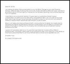 We provide a vast range of samples for you to choose. Physician Assistant Recommendation Letter Example Letter Samples Templates