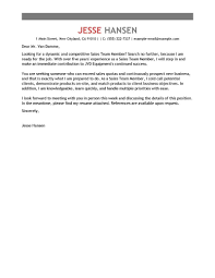 Best Team Member Cover Letter Examples Livecareer