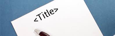What are good titles for essays? 4 Important Tips On Choosing A Research Paper Title Enago Academy